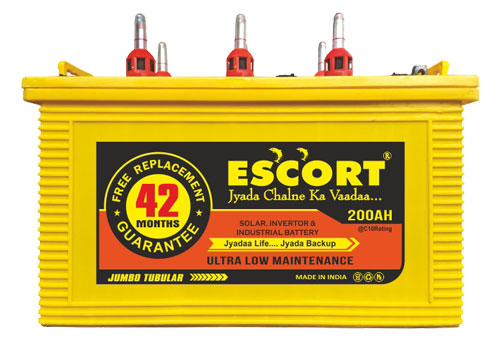 escort-Gold-200-Inverter-Battery-42-Months-Warranty