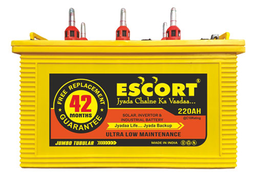 escort-Gold-220-Inverter-Battery-42-Months-Warranty